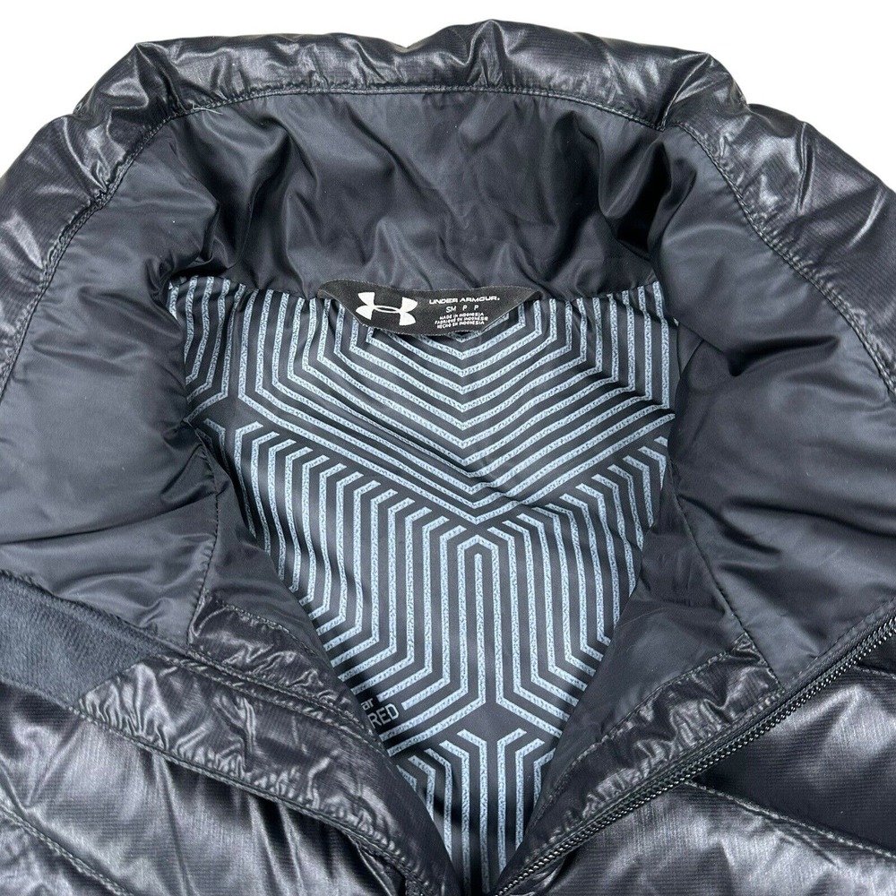 Under Armour Women's Small Infrared Cold Weather Vest Full Zip Down Fill STORM 1 - Picture 2 of 8